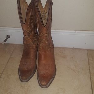 Old west cowboy boots